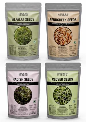 product-image-2 (5) Organic Alfalfa Seeds Lucerne High Protein Grass Seeds For Sprouting And Cultivation 250Gms