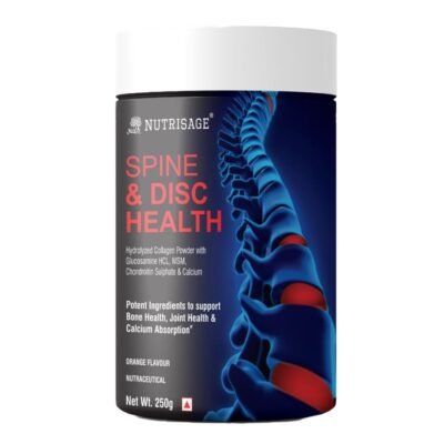 Spine & Disc Health Powder, 250g – 20-in-1 Nutritional Blend for Back, Neck & Spinal Wellness Support