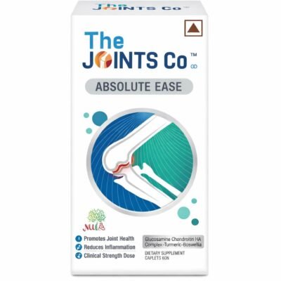 Absolute Ease by The Joints Co – Joint Support Supplement with Glucosamine, Chondroitin, MSM, Collagen & Hyaluronic Acid, 30 Tablets