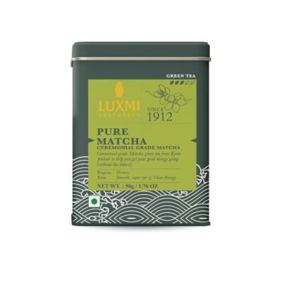 Luxmi Estates Ceremonial Japanese Matcha Green Tea Powder, 50g, Pure Ceremonial Grade Matcha