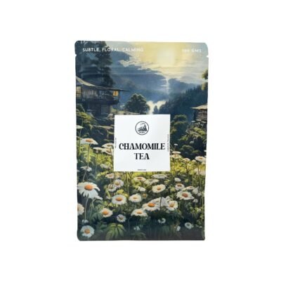 Dorje Teas Chamomile Darjeeling Loose Tea, 100g, Selim Hill Estate, Soothing Floral Herbal Tea