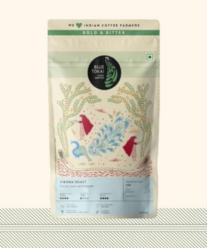 Blue Tokai Coffee Roasters Vienna Roast Blue Tokai Coffee Roasters Vienna Roast – Dark Roast | Moka Pot Grind | 250g | 100% Arabica